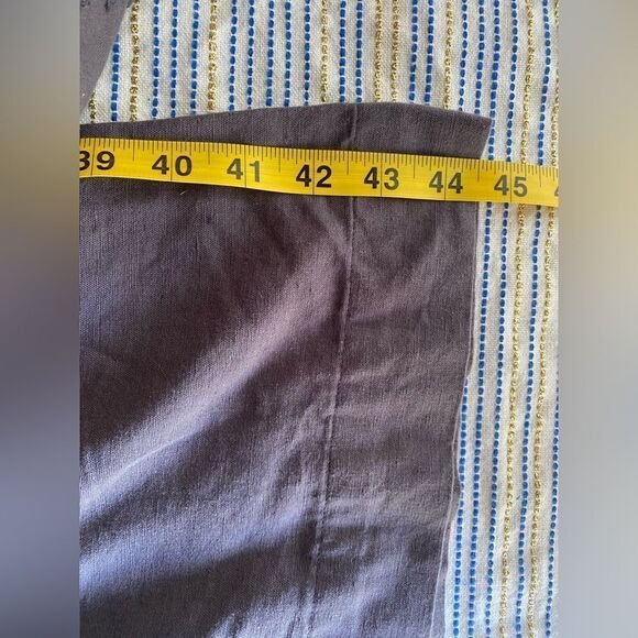 Maria Stanley Anthropologie Cascada Cropped Jumpsuit XS Grey - Picture 11 of 11